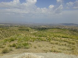 Landscape in Karak district