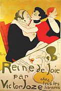ポスター『喜びの女王』 "Reine de joie" 1892年