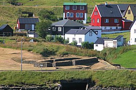 Cloddiadau archeolegol o'r 9g yn Leirvík