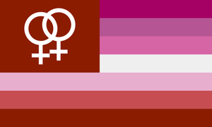 Лесбійський прапор гордості