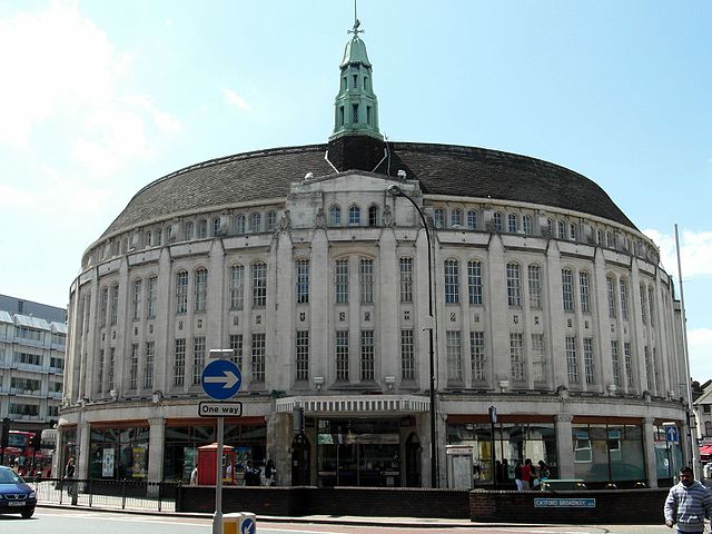 Lewisham Town Hall, completed in 1932