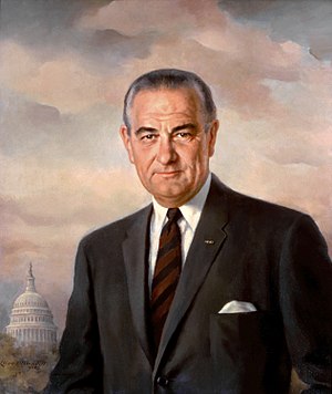 Lyndon B. Johnson: Politische Bedeutung, Leben bis zur Präsidentschaft, Präsidentschaft (1963–1969)