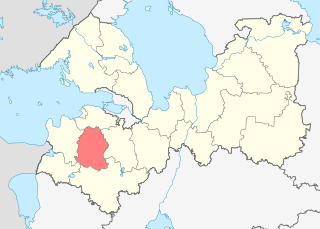 Location of Volosovsky District (Leningrad Oblast).svg