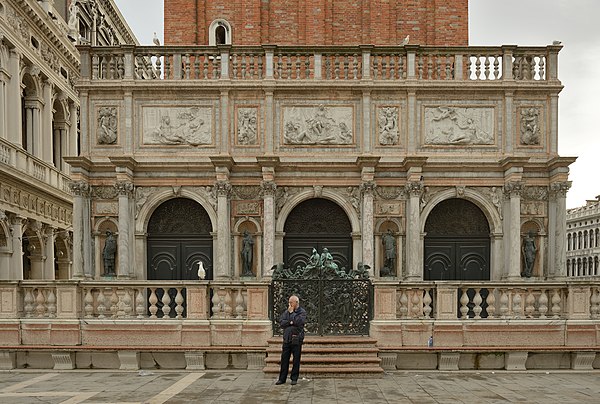 The Loggetta of Campanile di San Marco, Venice (reconstructed)