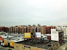 Apartment buildings along Southern Blvd