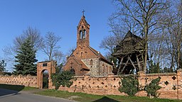 Möhlau, Kirche Glockenstuhl