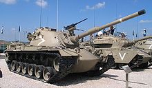 M48/105 ISR – Israelische Version des M48A1/M48A2 mit Dieselmotor und 105-mm-Kanone L7A