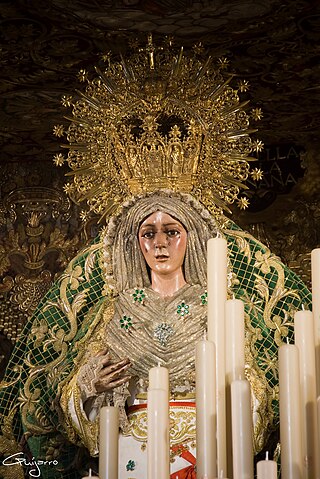 <span class="mw-page-title-main">Virgin of Hope of Macarena</span> Religious sculpture of Macarena in Seville , Spain, that depicts the Virgin Mary of Hope