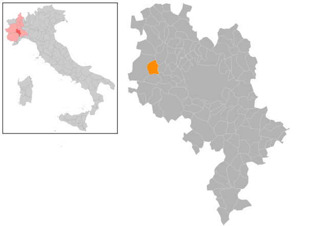 Poziția localității San Paolo Solbrito