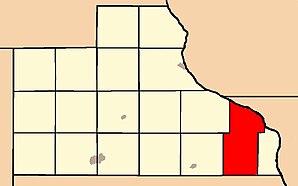 Map highlighting Iowa Township, Jackson County, Iowa.jpg