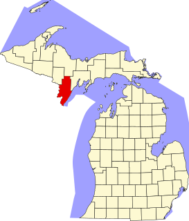 <span class="mw-page-title-main">National Register of Historic Places listings in Menominee County, Michigan</span>