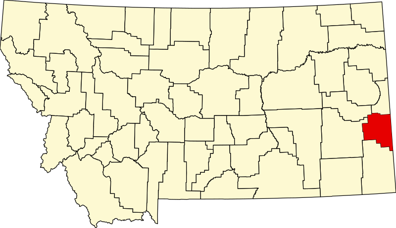 File:Map of Montana highlighting Fallon County.svg