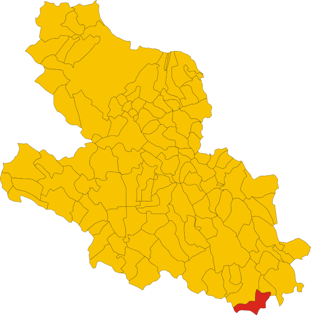 Alfedena - Localizazion
