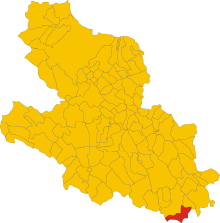 Localisation de Alfedena