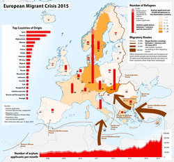 Map of the European Migrant Crisis 2015.png