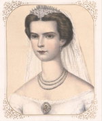 Mariage De L'empereur François-Joseph D'autriche Et De La Duchesse Élisabeth En Bavière