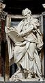 Євангеліст Матвій. Камілло Русконі, Латеранська базиліка. 18. ст. Рим.