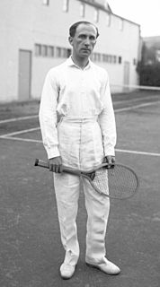 Maurice Germot French tennis player