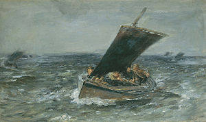 Through Wind and Rain, 1875, McManus Galleries, Dundee