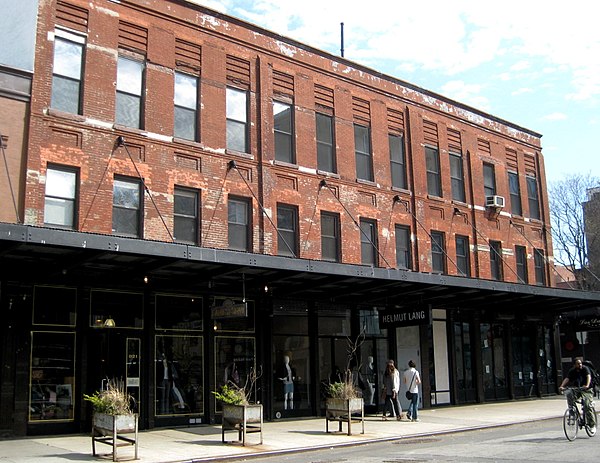 An old meatpacking building converted into a boutique