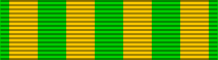 File:Medaille commemorative de la Campagne d'Indochine ribbon.svg