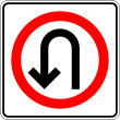 SR-24: U-turn permitted