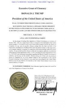 Presidential pardon of Michael T. Flynn Michael-flynns-pardon-2020-11-30.pdf