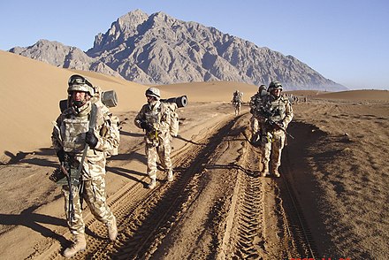 Patrol mission in Afghanistan