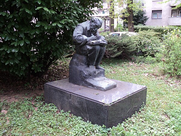 Monument in Zagreb by Antun Augustinčić