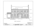 Moorhead House, Moorheadville, Erie County, PA HABS PA,25-MOOR,1- (sheet 1 of 11).tif