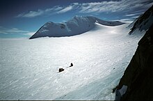 Eastern ridge of Mount Sullivan