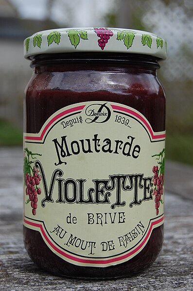 File:Moutarde Violette de Brive.JPG