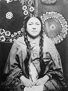 Suffragist Marie L. Baldwin (Metis Turtle Mountain Band of Chippewa Indians) Mrs. Marie L. Baldwin (LOC) 2.jpg