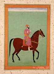 Mirza Najaf Khan, the commander-in-chief of the Mughal Army.