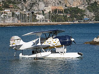 Renegade Spirit on floats Murphy Renegade seaplane at Garavan.jpg