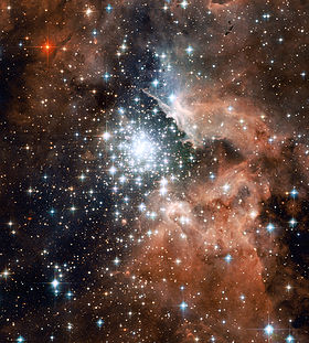 The NASA/ESA Hubble Space Telescope has captured a spectacular image of NGC 3603, a giant nebula hosting one of the most prominent massive young clusters in the Milky Way. This is a splendid location for continued studies of stellar birth in star forming regions.