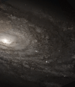 Un autre gros plan de M88 par le télescope spatial Hubble.