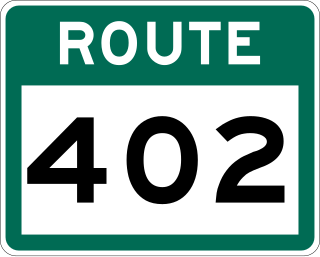 <span class="mw-page-title-main">Newfoundland and Labrador Route 402</span>