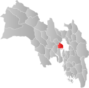 Bærum within Viken