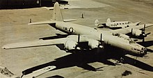 A captured G8N painted in United States Army Air Forces markings with a C-45 and T-6