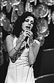 Patricia Paay tijdens het Nationaal Songfestival 1969