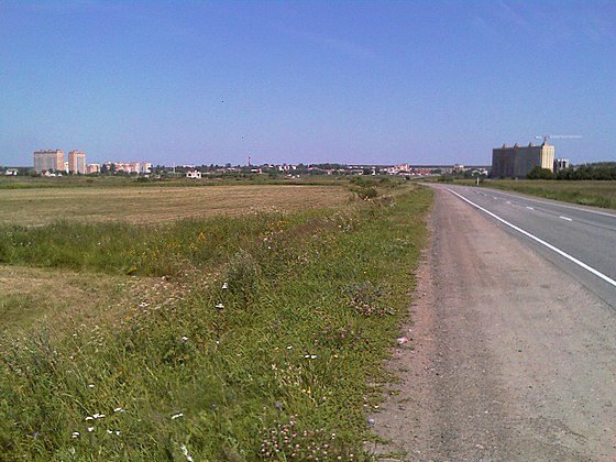 Vista generale della città da Krasny Bor.  anno 2014