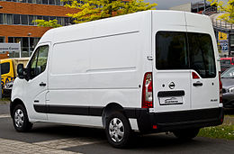 Nissan NV400 Kastenwagen dCi 100 - Heckansicht, 26. aprilie 2014, Düsseldorf.jpg