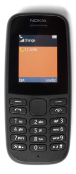 Nokia 105 (2019 4th Edn Black) (during call) (transparent).png
