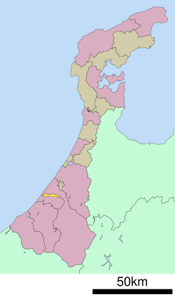 Lokasi Nomi di Prefektur Ishikawa