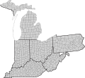 Ohio and adjacent States and counties with FIPS and names.svg