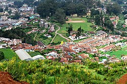 Ooty ನಗರದ ಪಕ್ಷಿನೋಟ