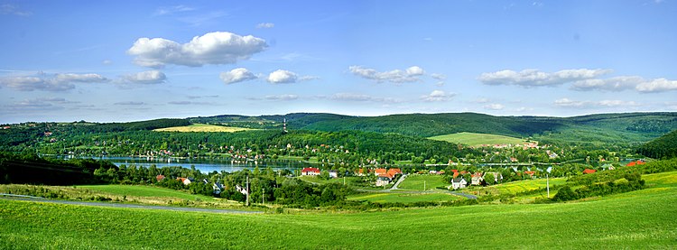 Larĝa panoramo de Orfű