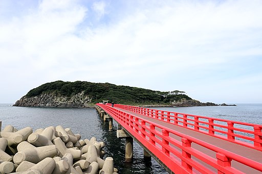 Oshima Bridge in Fukui