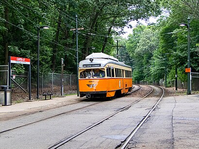 How to get to Capen Street with public transit - About the place